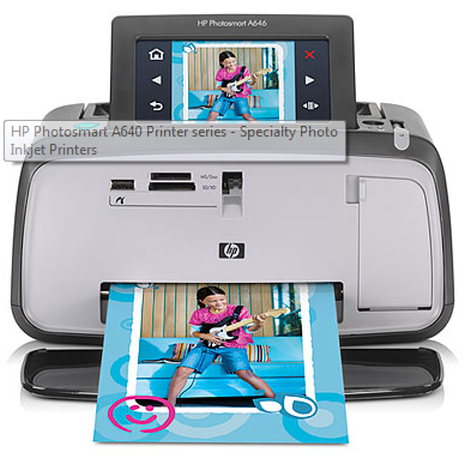 HP PhotoSmart A640 Ink