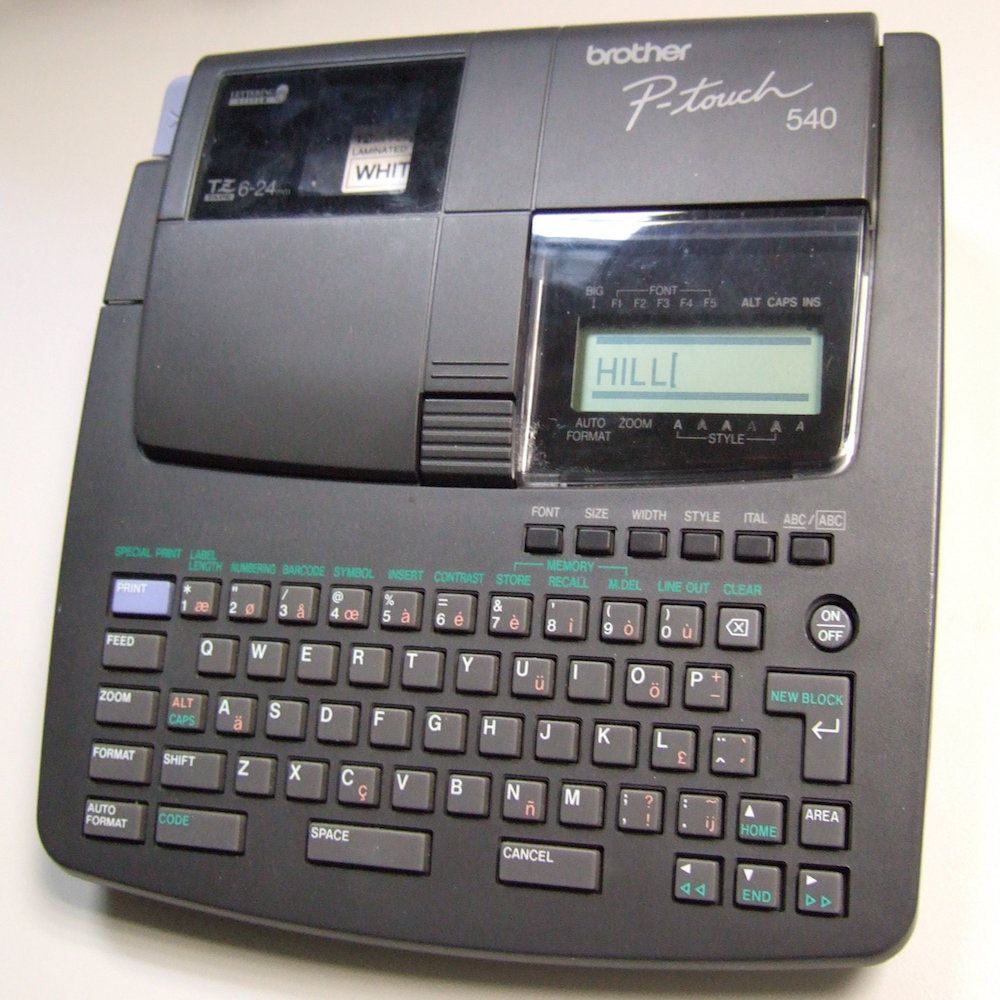 Brother P-Touch 540 Ribbon
