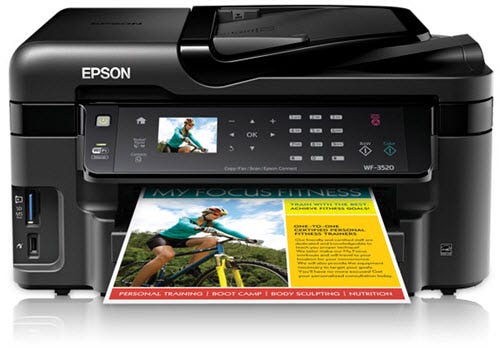 Epson WorkForce WF-3520 Ink