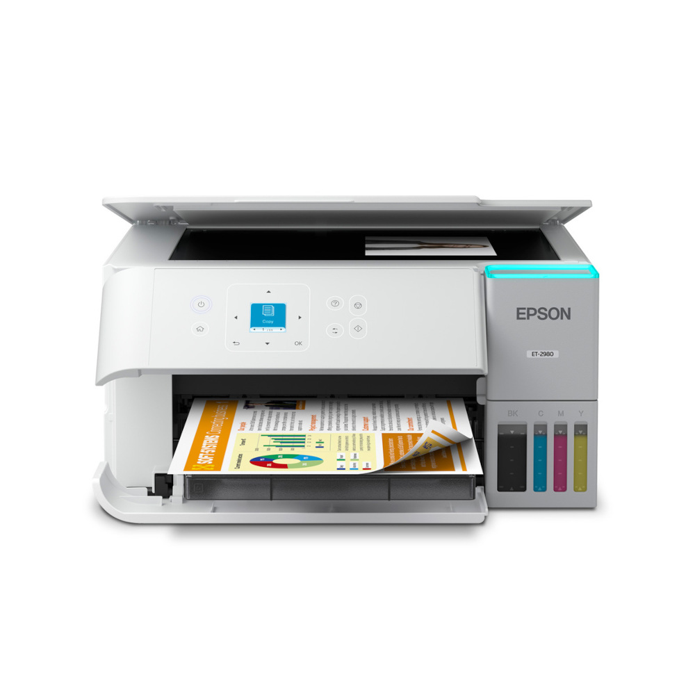 Epson EcoTank ET-2980 Wireless Supertank Printer Cartridges Epson EcoTank ET-2980 Wireless Supertank Printer Cartridges