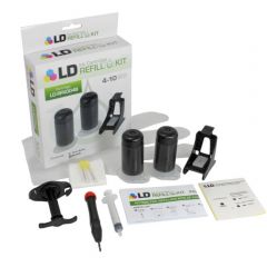 LD Black Ink Refill Kit For Canon PG30 PG40 PG50 PG240 PG240XL