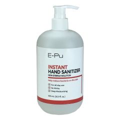 Hand Sanitizer Gel - 17oz. Pump Bottle (Contains 70% Ethyl Alcohol) | Min Qty 2