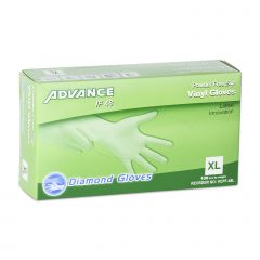 Disposable Extra Large Vinyl Clear Gloves(100/Box)