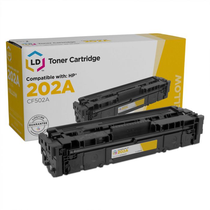 HP 202A Yellow Compatible Toner - Lower Prices, Excellent Reviews - 4inkjets