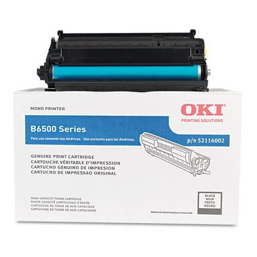 LD Okidata Compatible 52116002 HY Black Laser Toner Cartridge for The B6500 Printer