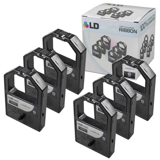 LD 6 Pack KX-P1090 Black Ribbon for Panasonic Printer 