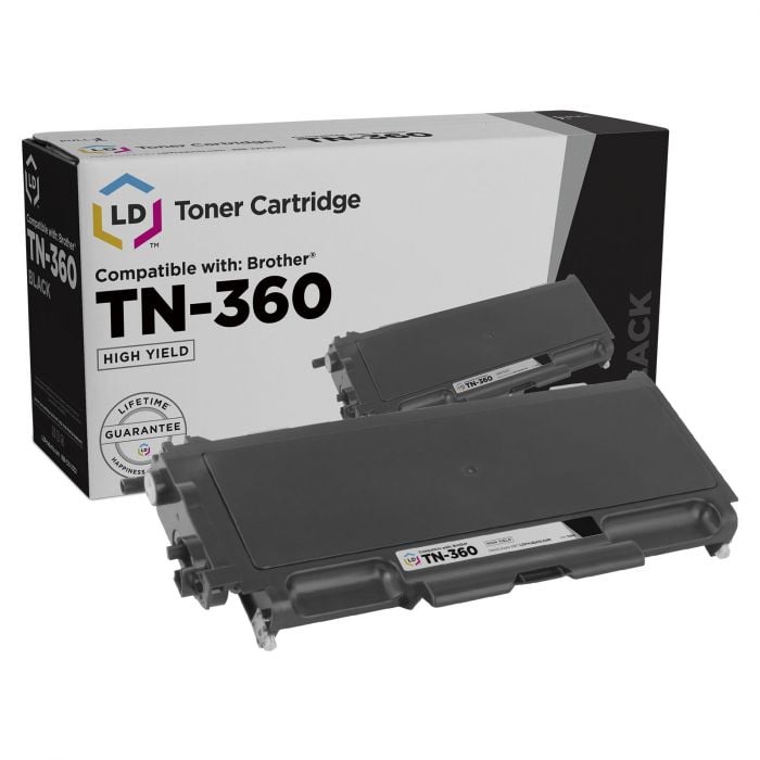 Speedy Inks Compatible Toner Cartridge Replacement for Brother TN360 Black 