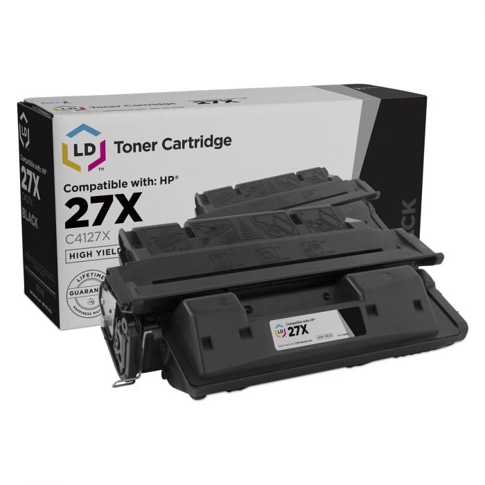 HP C4127X Black Toner Cartridge Genuine OEM 27x LaserJet 4000 4050 for sale online 