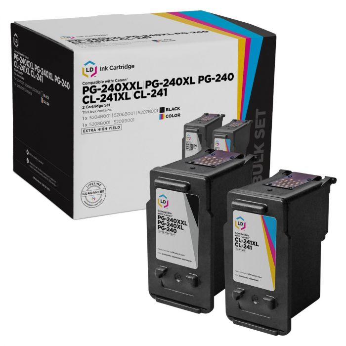 Cannon Pixma 241XL Tri Color Ink Cartridges 