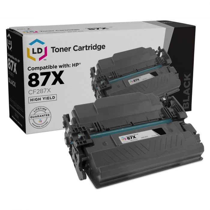 MS Imaging Supply Compatible Toner Replacement for HP CF287X 87X Black, 4 Pack 