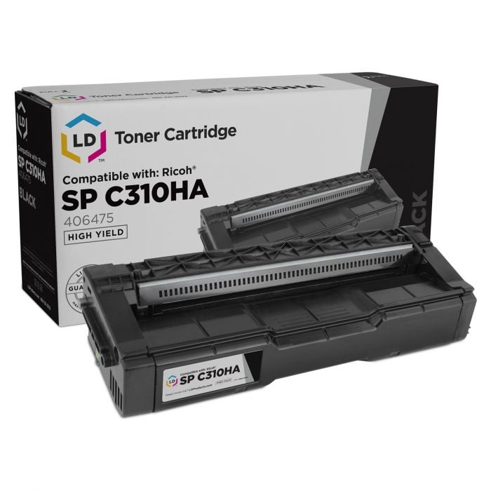 LD 406475 Black Laser Toner Cartridge for Ricoh Printer