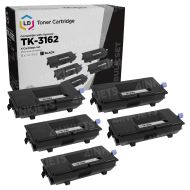 5 Pack of Compatible Kyocera-Mita TK-3162 Black Toners