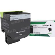 Original Lexmark 71B0H10 HY Black Toner