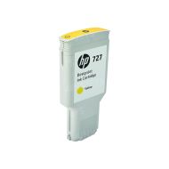 OEM HP 727 Yellow DesignJet Ink Cartridge 300-ml, F9J78A 