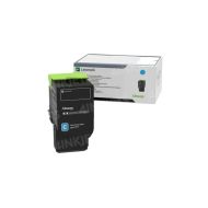 OEM Lexmark 78C0X20 Extra High Yield Cyan Toner