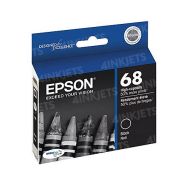 Original Epson 68 Black Ink Cartridge