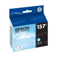 Original Epson 157 Light Cyan Ink Cartridge