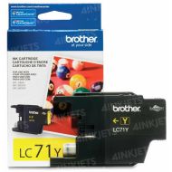 OEM Brother Innobella LC71Y (LC71) Yellow Ink Cartridge