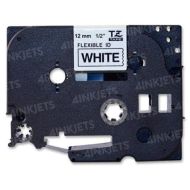 OEM Brother TZe231 Black on White Tape