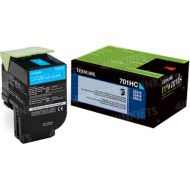 OEM Lexmark 701High Capacity High Yield Cyan Toner