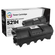 Compatible Lexmark 521H High Yield Black Toner