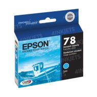 Original Epson 78 Cyan Ink Cartridge