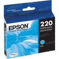Original Epson 220 Cyan Ink Cartridge