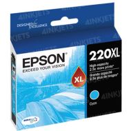 Original Epson 220XL HC Cyan Ink Cartridge