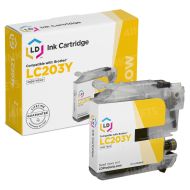 Compatible Brother LC203Y HY Yellow Ink Cartridge