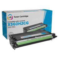 Compatible Lexmark X560 High Yield Cyan Toner
