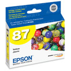 Original Epson 87 Yellow Ink Cartridge
