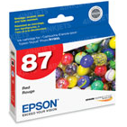 Original Epson 87 Red Ink Cartridge