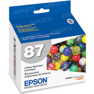 Original Epson 87 Gloss Optimizer Ink Cartridge