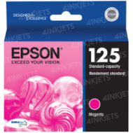 Original Epson 125 Magenta Ink Cartridge