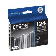 Original Epson 124 Black Ink Cartridge