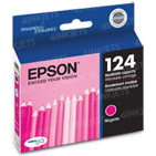 Original Epson 124 Magenta Ink Cartridge