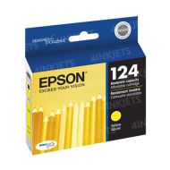 Original Epson 124 Yellow Ink Cartridge