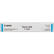 Original Canon 034 Cyan Toner Cartridge