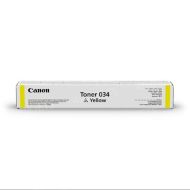 Original Canon 034 Yellow Toner Cartridge