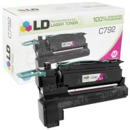 Remanufactured Lexmark C792 Extra High Yield Magenta Toner