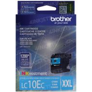 Original Brother LC10EC Super HY Cyan Ink Cartridge
