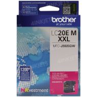 Original Brother LC20EM Super HY Magenta Ink Cartridge