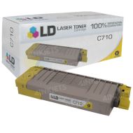 Compatible 43866101 Yellow Toner
