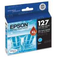 Original Epson 127 Cyan Ink Cartridge