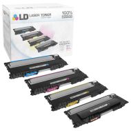 Compatible Samsung CLT-407S (Bk, C, M, Y) Set of 4 Toners