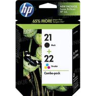 Original HP 21 Black and 22 TriColor Combo Pack, C9509FN