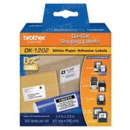 Original Brother DK-1202 (2.4 in x 3.9 in) White Shipping Labels