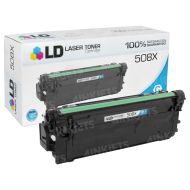 Compatible HP 508X HY Cyan Laserjet Toner Cartridges, CF361X 