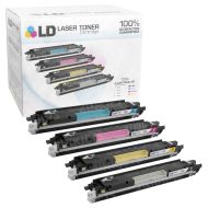 LD Remanufactured Replacement for HP 130A (Bk, C, M, Y) Toners