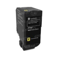 Original Yellow Toner for Lexmark 74C1SY0